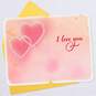 3.25" Mini I Love You Rose Petals Love Card, , large image number 4