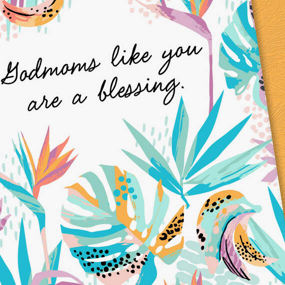 You Are a Blessing Mother's Day Card for Godmother, , large image number 4
