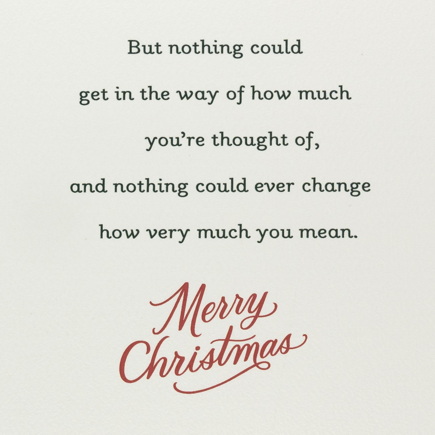 Poinsettia Floral Wreath Christmas Card for Niece Sentiment image number 3