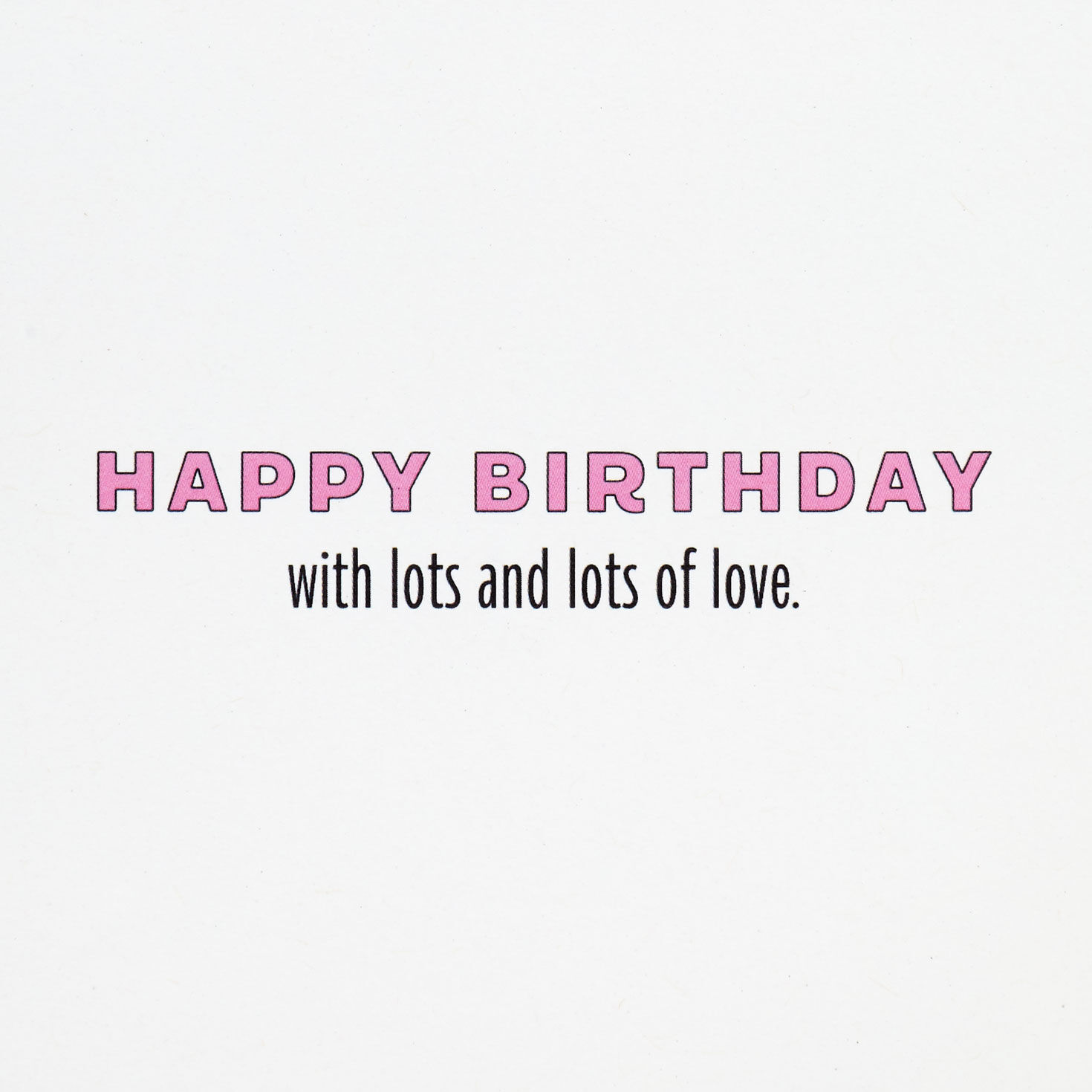 Rainbow Hello Kitty Birthday Card Sentiment image number 2