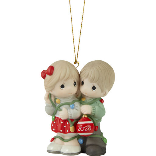 Precious Moments Our First Christmas Together 2023 Ornament, 3", 