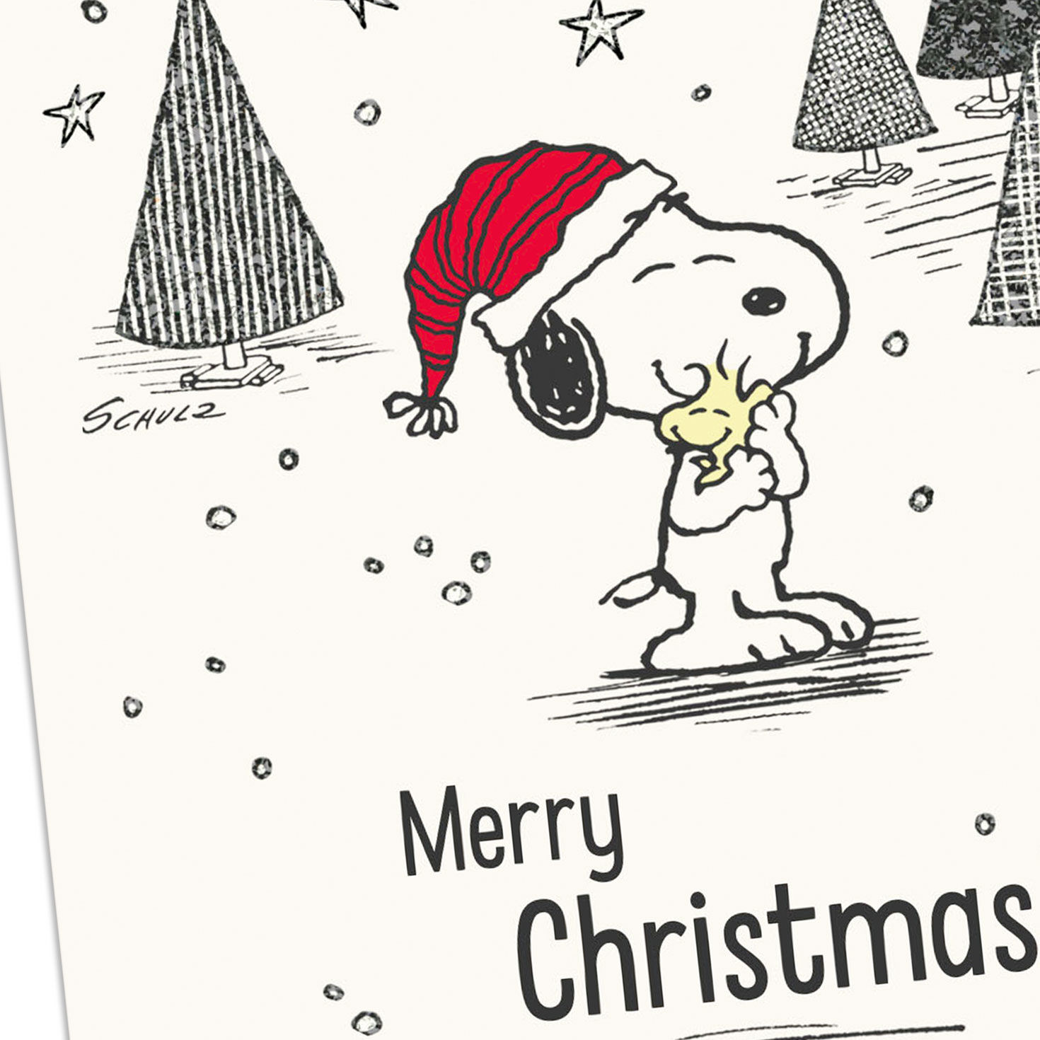 Peanuts&reg; Snoopy and Woodstock Hugs Christmas Cards, Pack of 6, , large image number 4