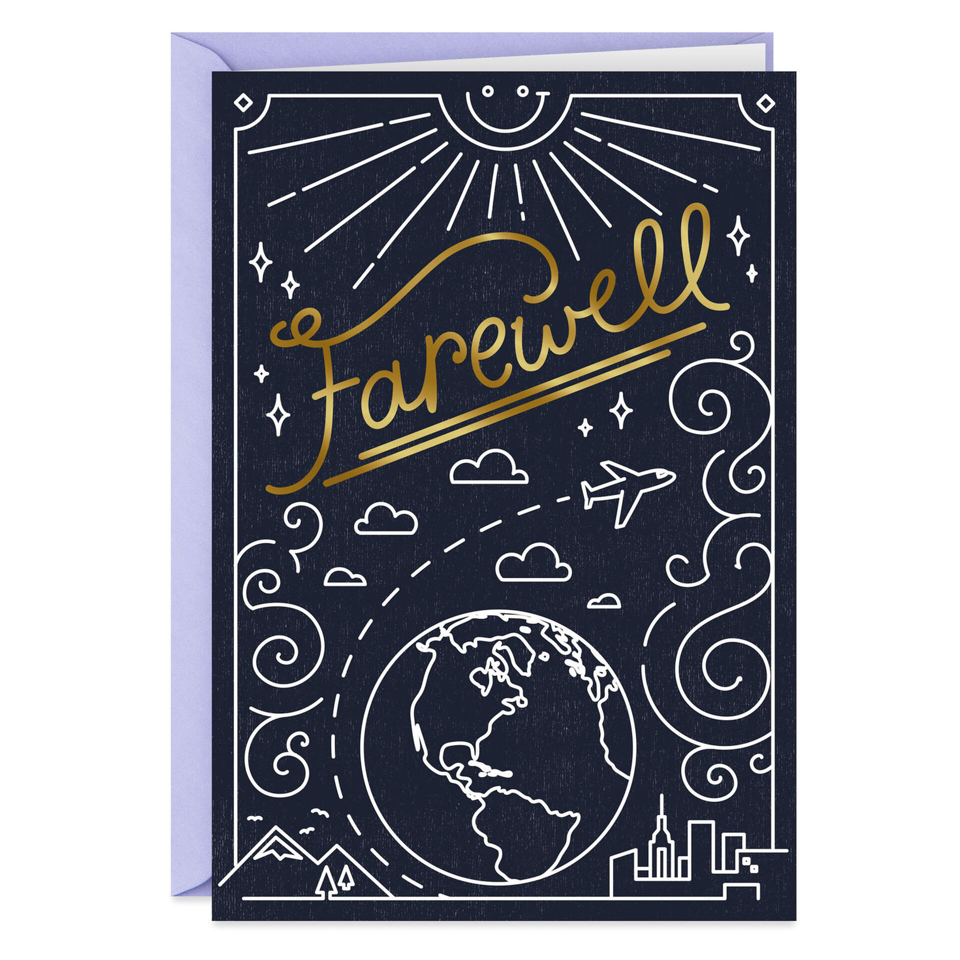farewell funny goodbye card