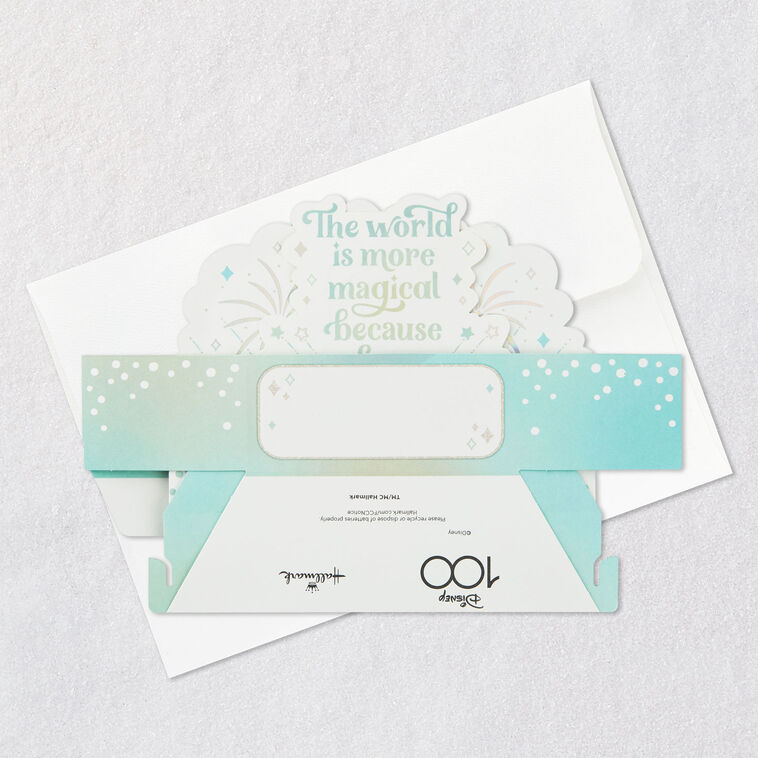 Disney 100 Years of Wonder You're Magical Musical 3D Pop-Up Card With Light, , large image number 10
