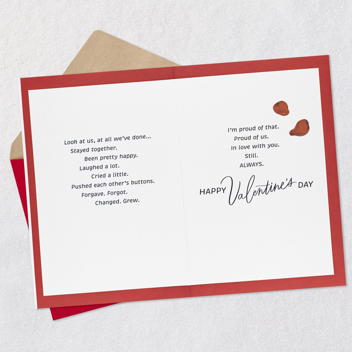 Proud of Us and Our Lasting Love Valentine's Day Card for Husband, , large image number 4