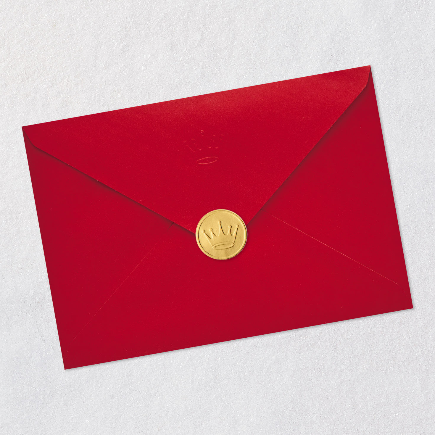 Couple Holding Hands Valentine's Day Card for Husband Envelope Back with Seal image number 8