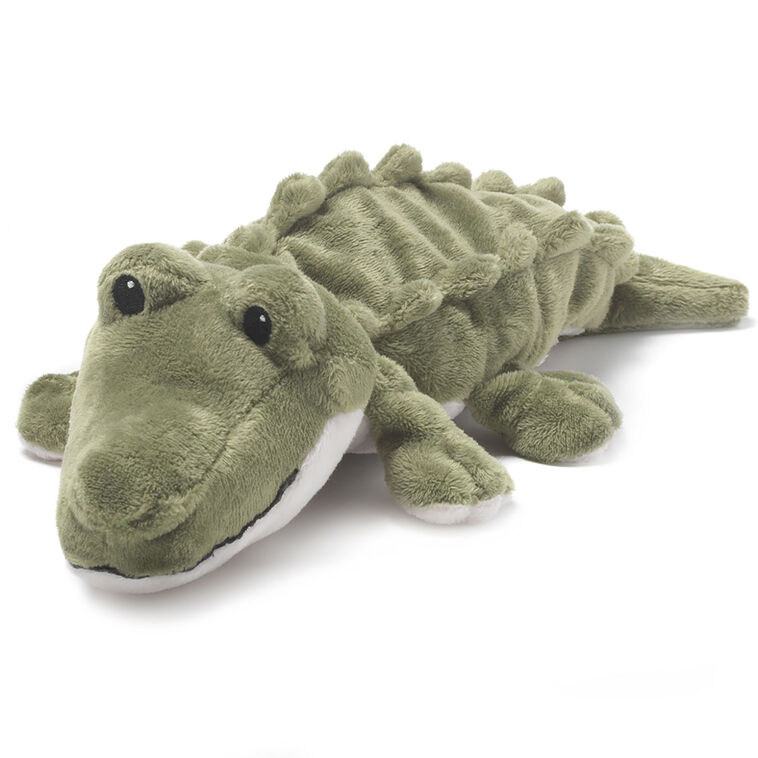 Intelex Warmies Alligator Junior Scented Stuffed Animal, 11"
