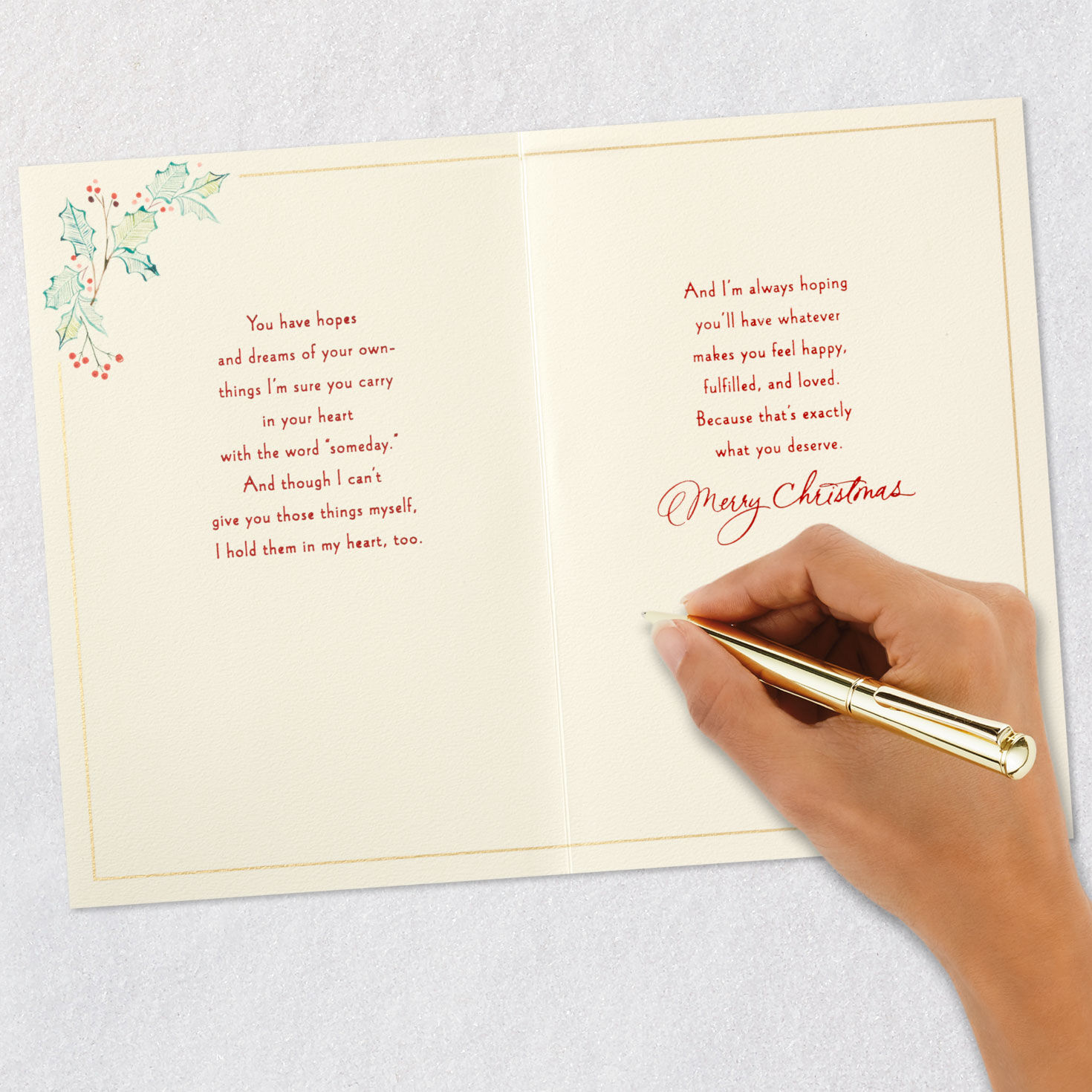 All Grown-Up Christmas Card for Daughter, , large image number 7