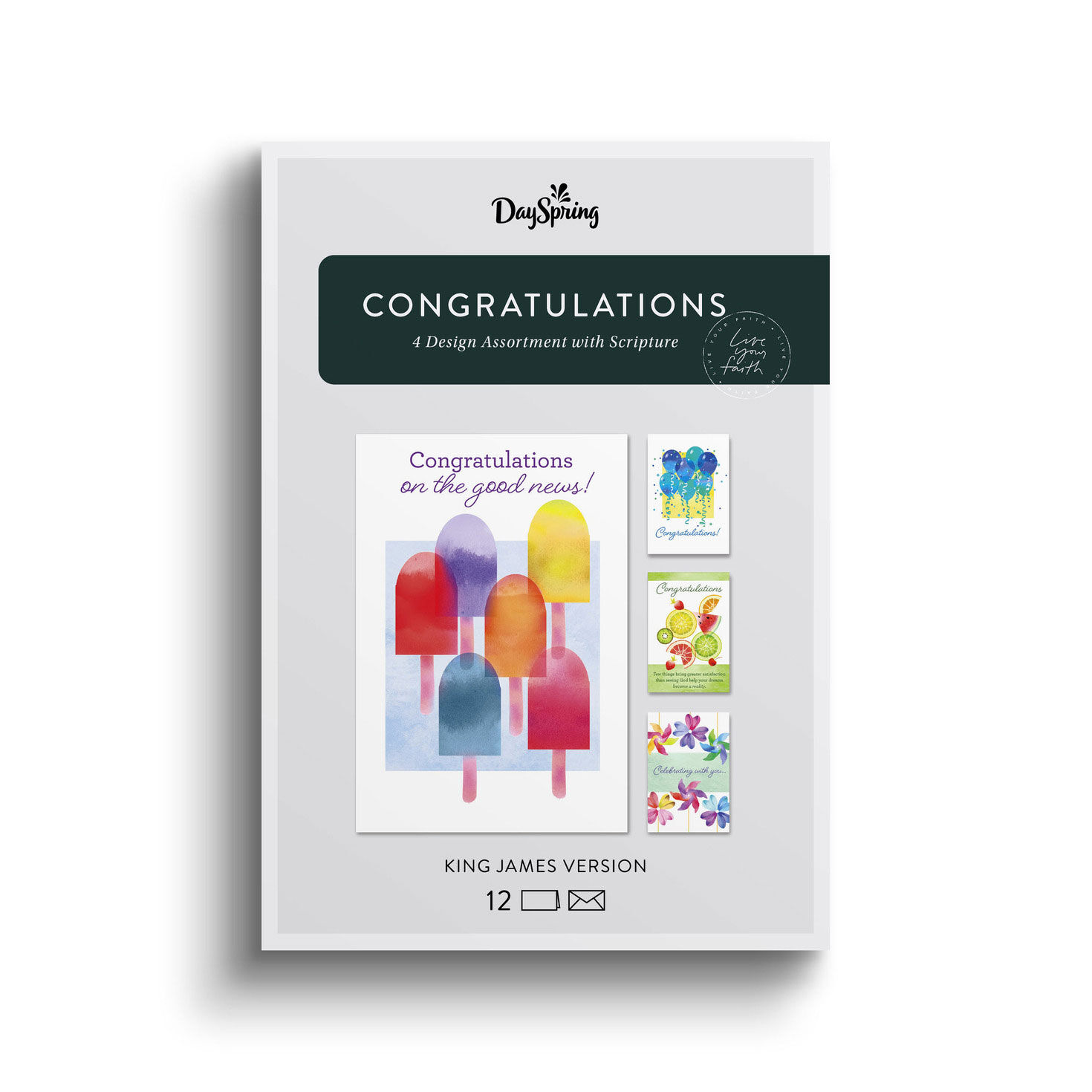 Bright DaySpring Congratulations Cards Assortment package front image number 2