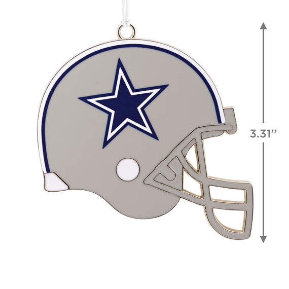 NFL Dallas Cowboys Football Helmet Metal Hallmark Ornament, , large image number 3