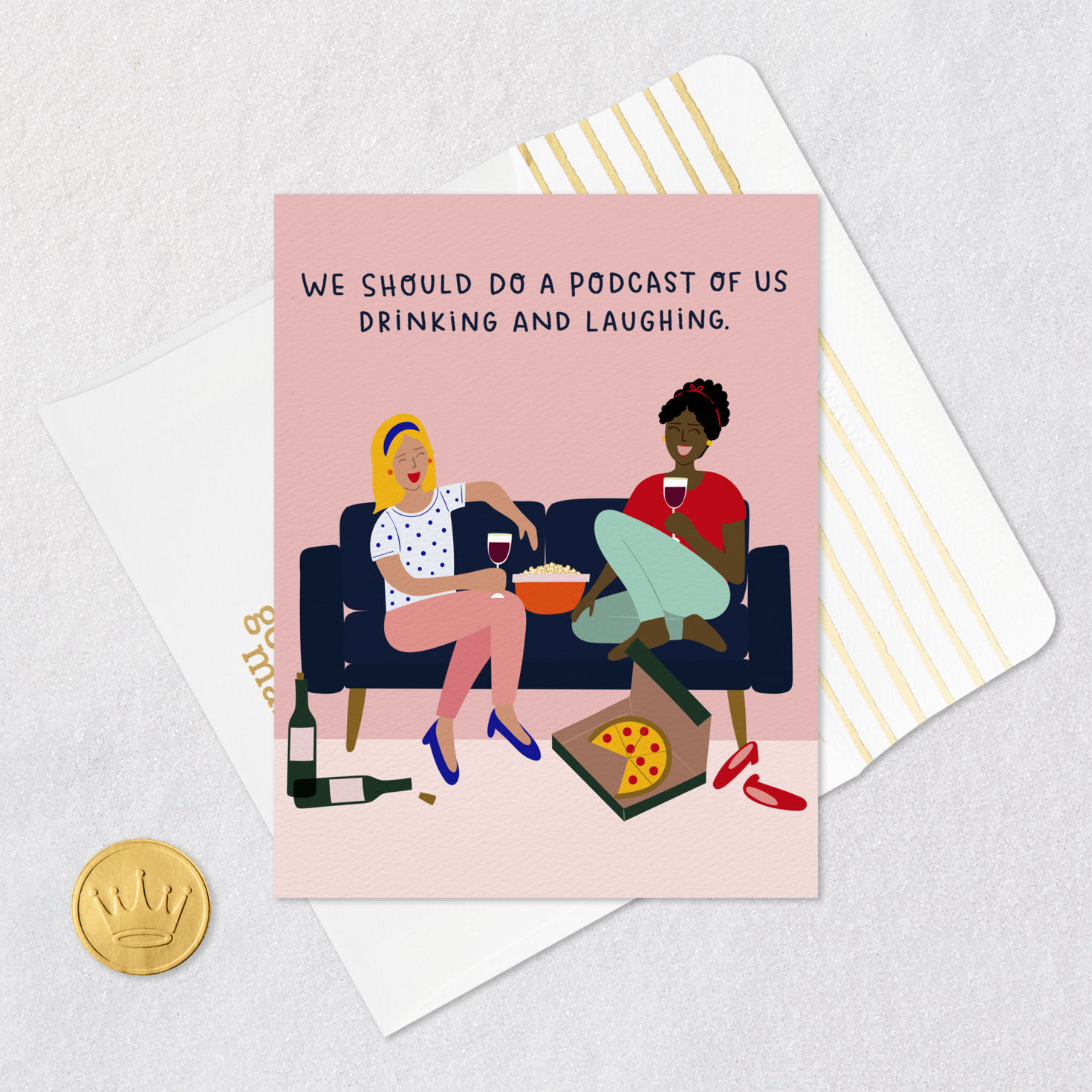 We Should Do a Podcast Friendship Card for Her, , large image number 5