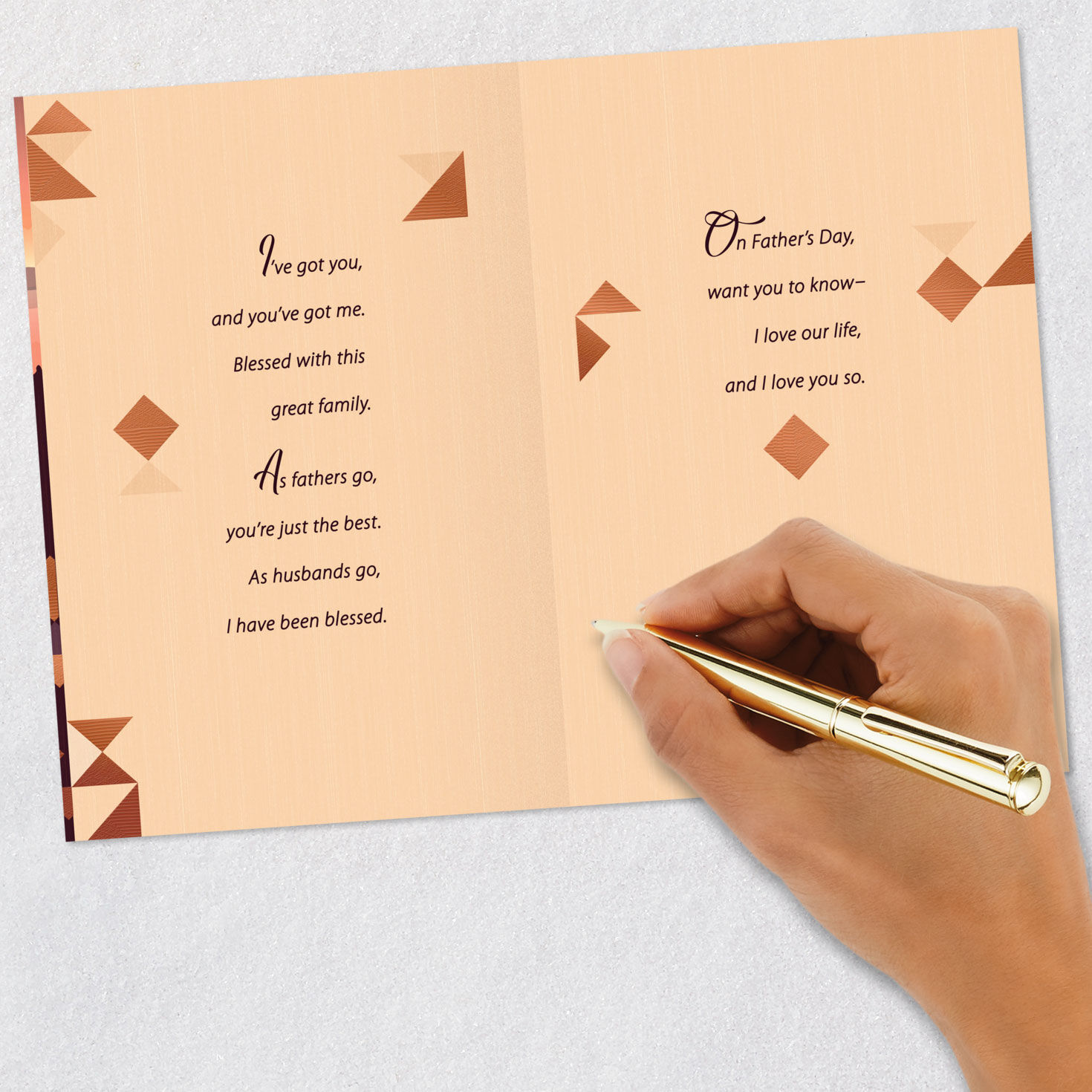 Blessed With the Best Father's Day Card for Husband for only USD 4.99 | Hallmark