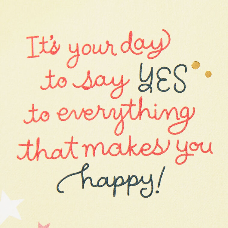 Today Is All About You Birthday Card, , large image number 2