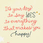 Today Is All About You Birthday Card, , large image number 2