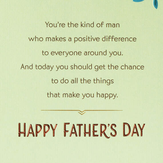 A Good Man Father's Day Card for Grandpa, , large image number 2