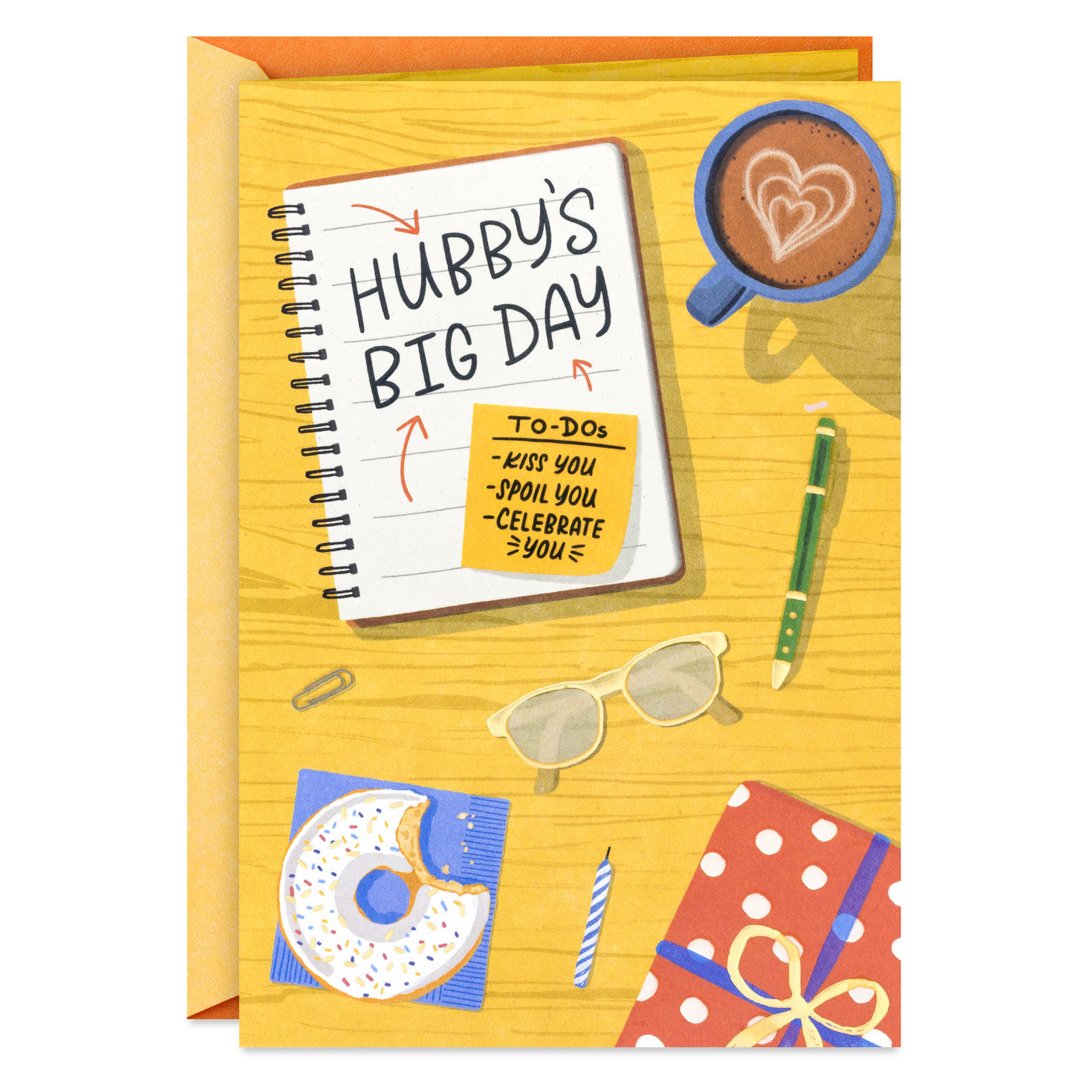 Hubby's Birthday To-Do List Romantic Birthday Card for Husband