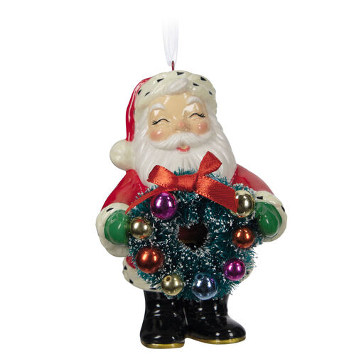 Jolly Santa Porcelain Special Edition Ornament, 