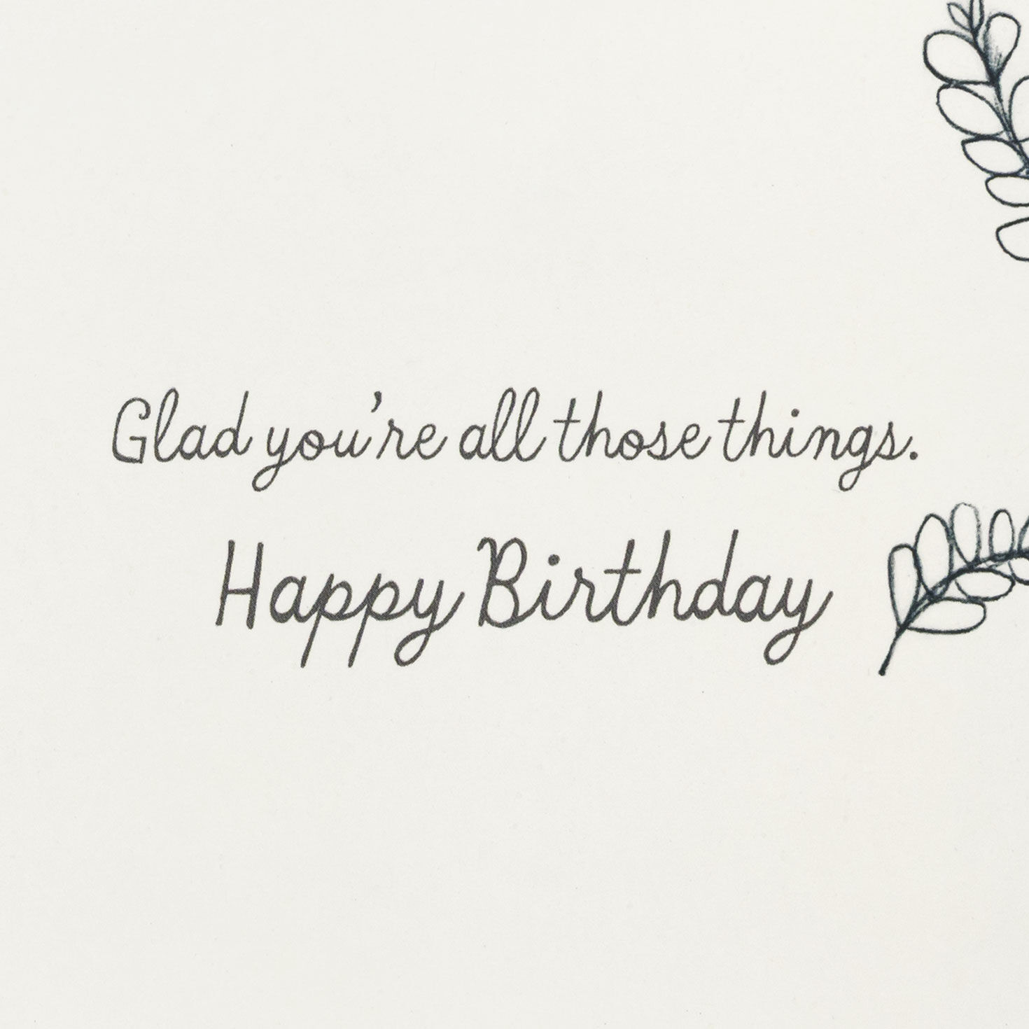 Flowers in Jar Cousin Birthday Card Sentiment image number 2