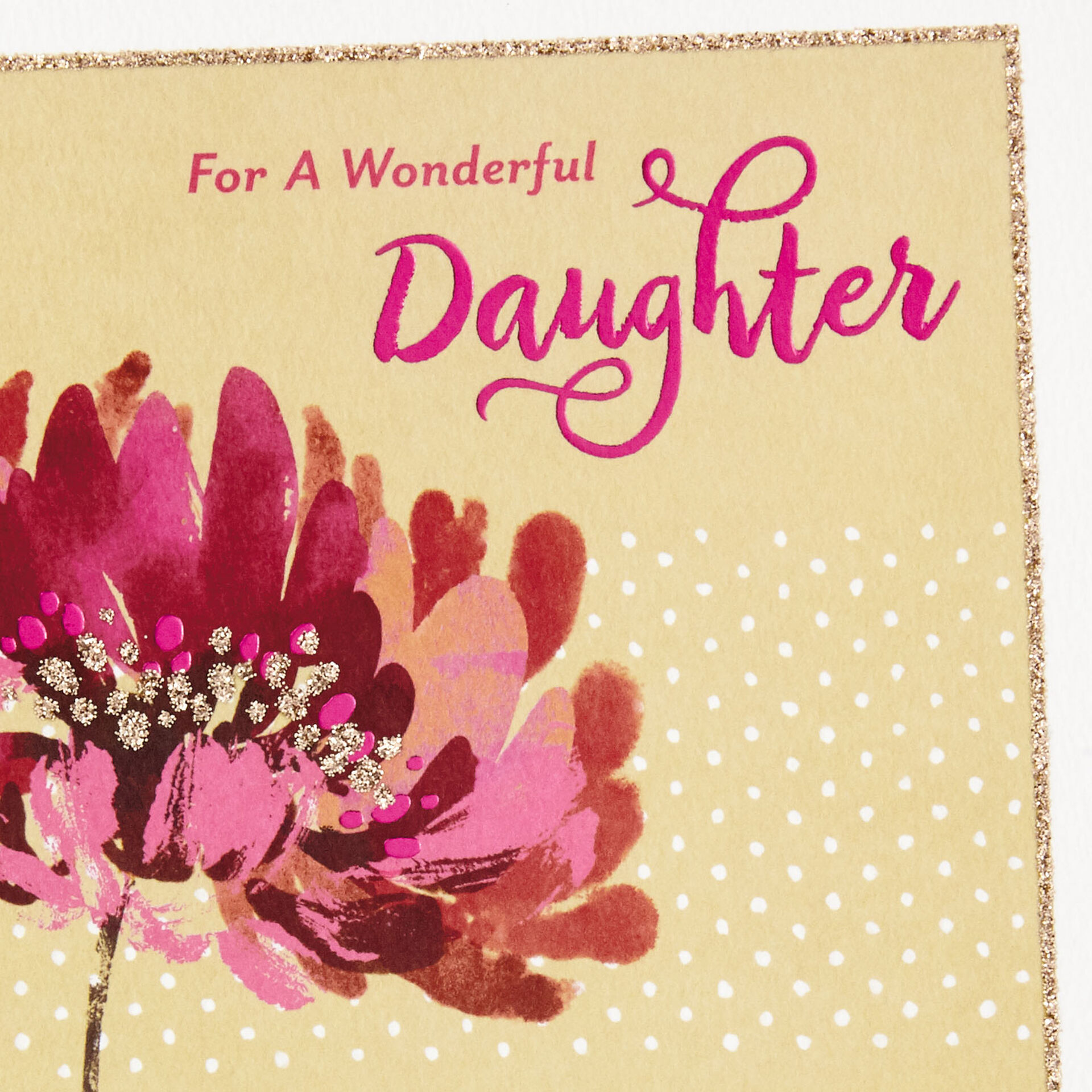 A Beautiful and Special Daughter Religious Birthday Card - Greeting