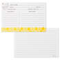 Yellow Honeycomb Recipe Refill Cards, , large image number 2