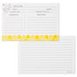 Yellow Honeycomb Recipe Refill Cards, , large image number 2