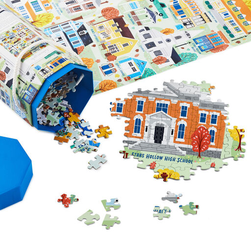 Gilmore Girls Stars Hollow Map 1,000-Piece Jigsaw Puzzle, 
