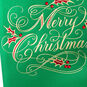 Green and Gold Christmas Card Card Front Detail image number 4