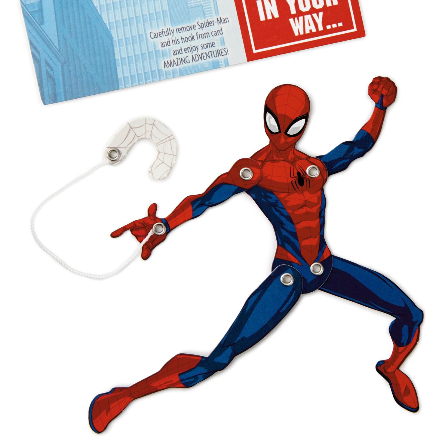 spider man pop up musical birthday card for grandson greeting .