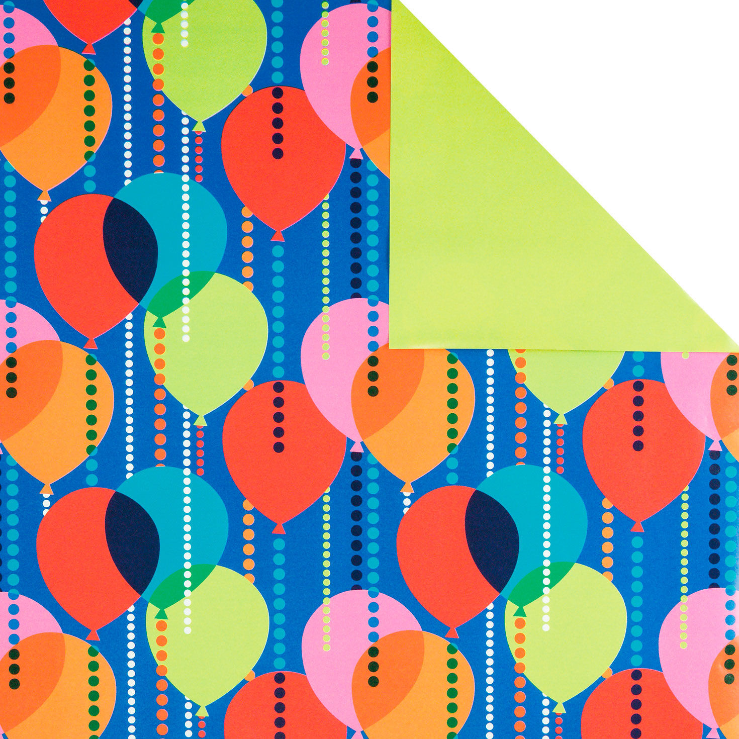 Birthday Celebration 3-Pack Reversible Wrapping Paper for only USD 16.99 | Hallmark