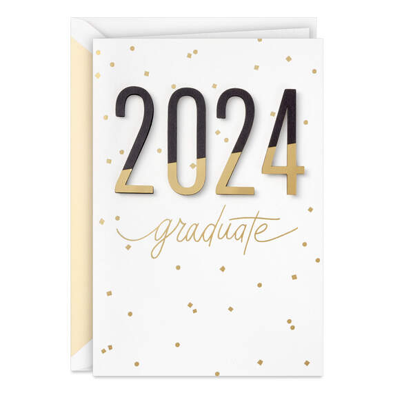 Cheering for You 2024 Graduation Card, , large image number 1