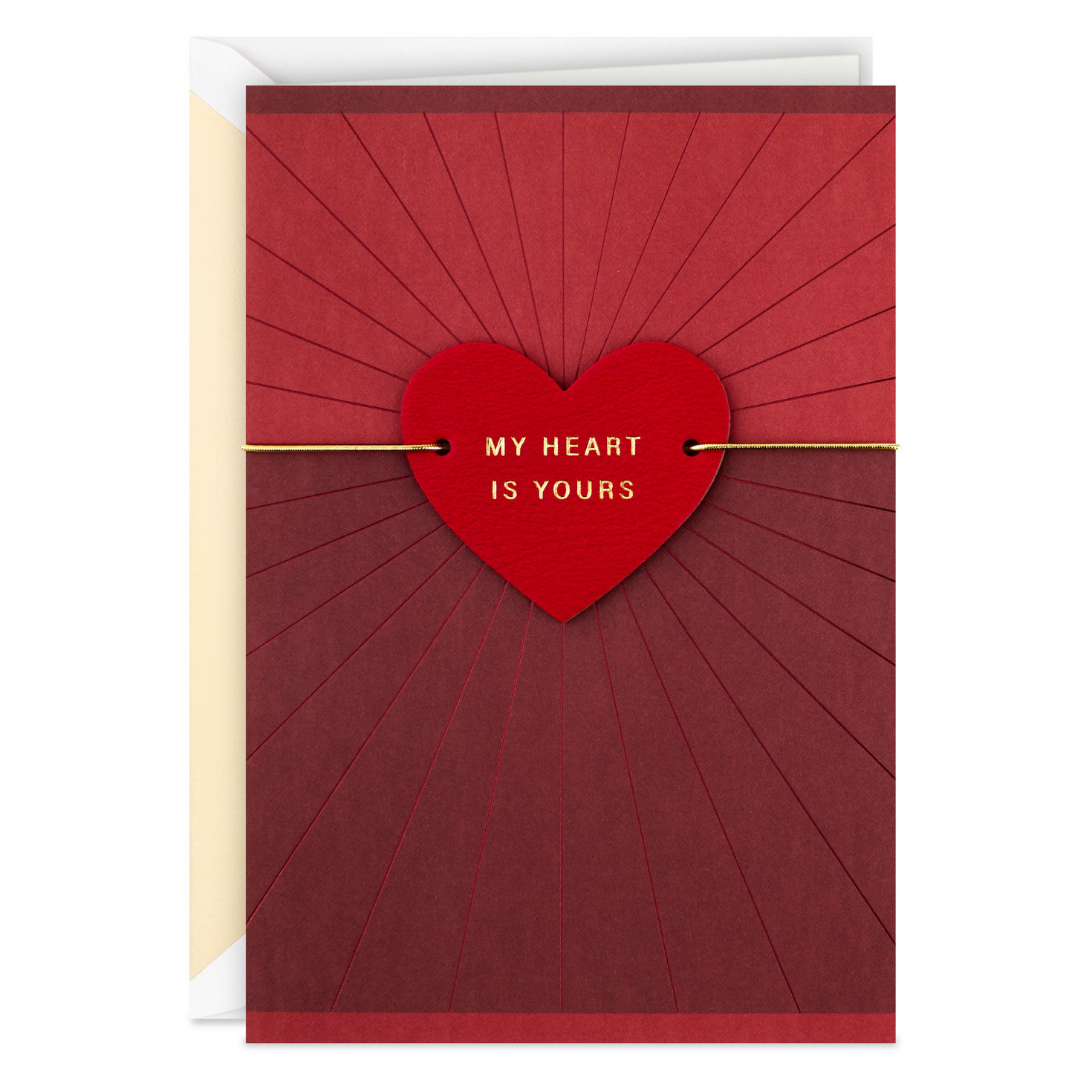 My Heart Is Yours Love Card