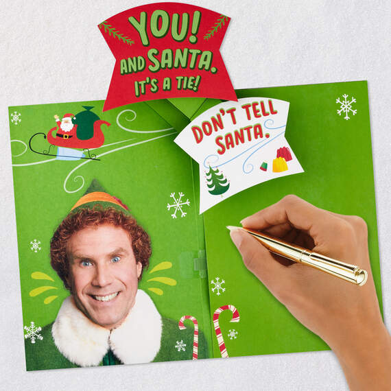 Elf Buddy the Elf™ Things I Like Most Musical Pop-Up Christmas Card, , large image number 6