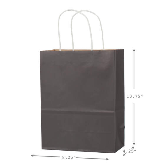 10.7" 12-Pack Assorted Kraft Paper Gift Bags, , large image number 3