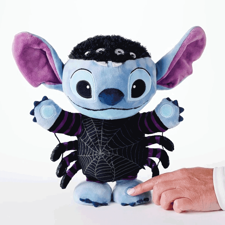 Disney Stitch Sneaky Spider Plush With Sound and Motion, 12" for only USD 44.99 | Hallmark