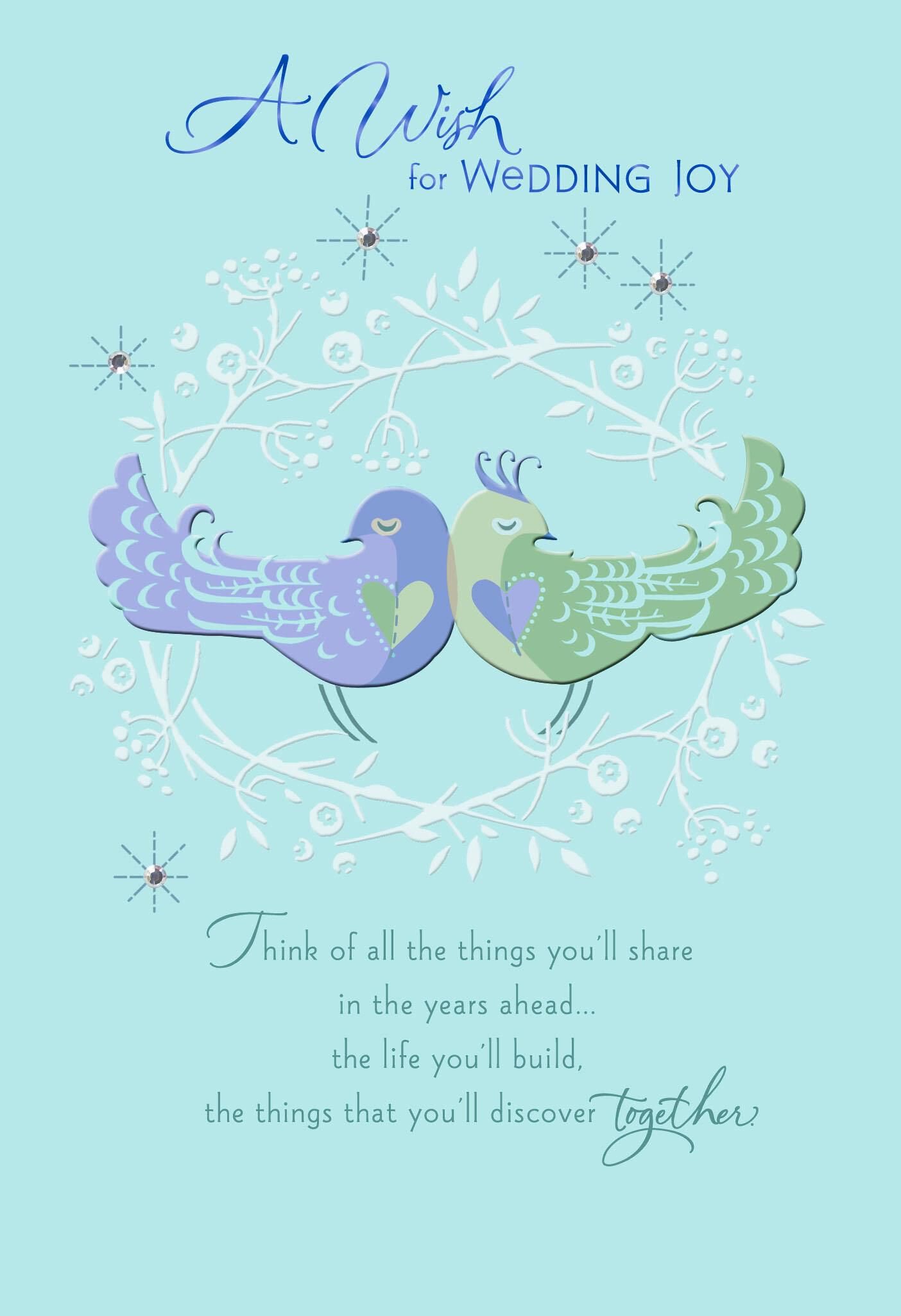 Feel So Lucky, So Loved Wedding Card