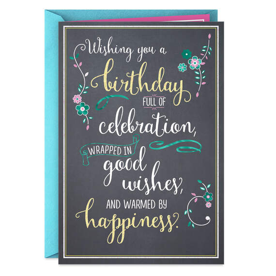 Wishing You the Birthday You Deserve Birthday Card
