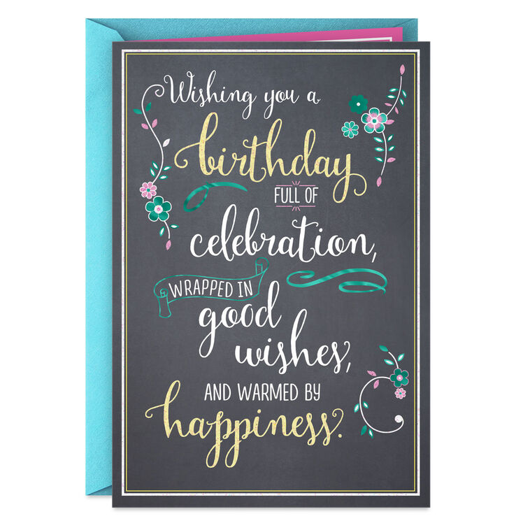 Wishing You the Birthday You Deserve Birthday Card