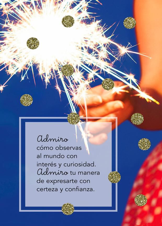 Love How You Sparkle Spanish-Language Birthday Card
