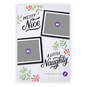 Naughty and Nice Flat Christmas Photo Card, , large image number 5
