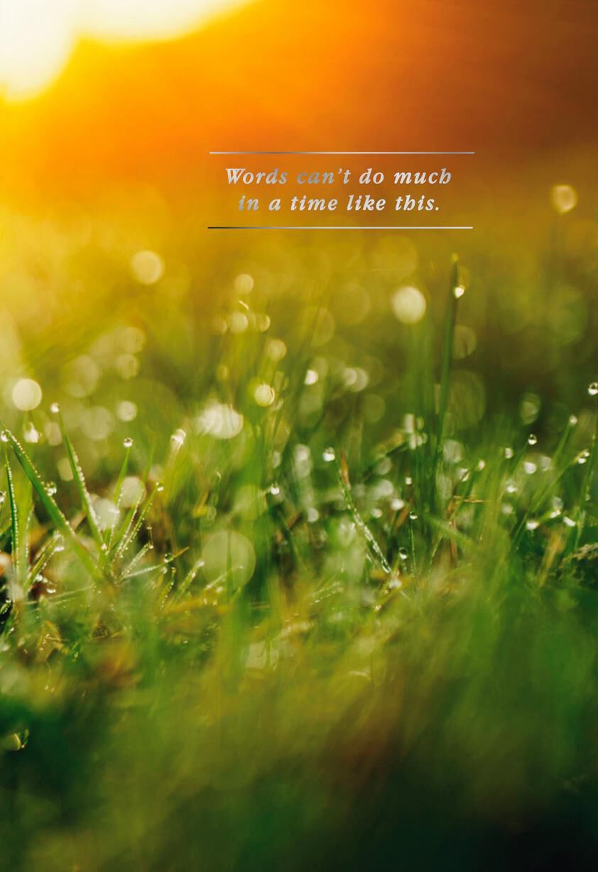 I'm Here For You Encouragement Card