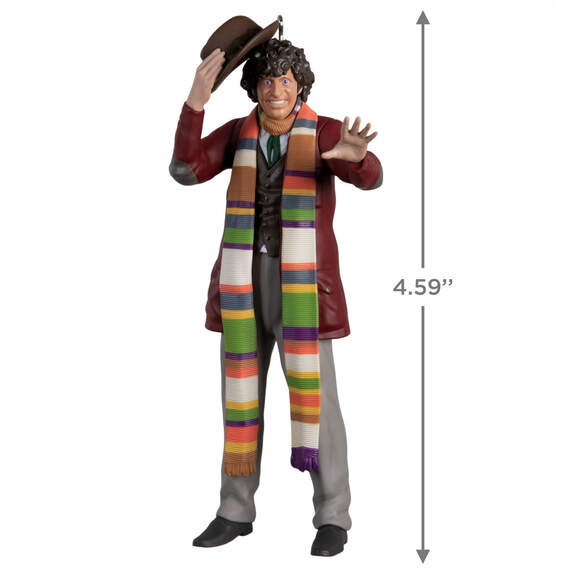 Doctor Who The Fourth Doctor Ornament, , large image number 3