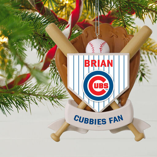 MLB Baseball Personalized Ornament, Cubs™, 