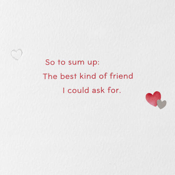You're Pretty Much the Best Friendship Card, , large image number 3