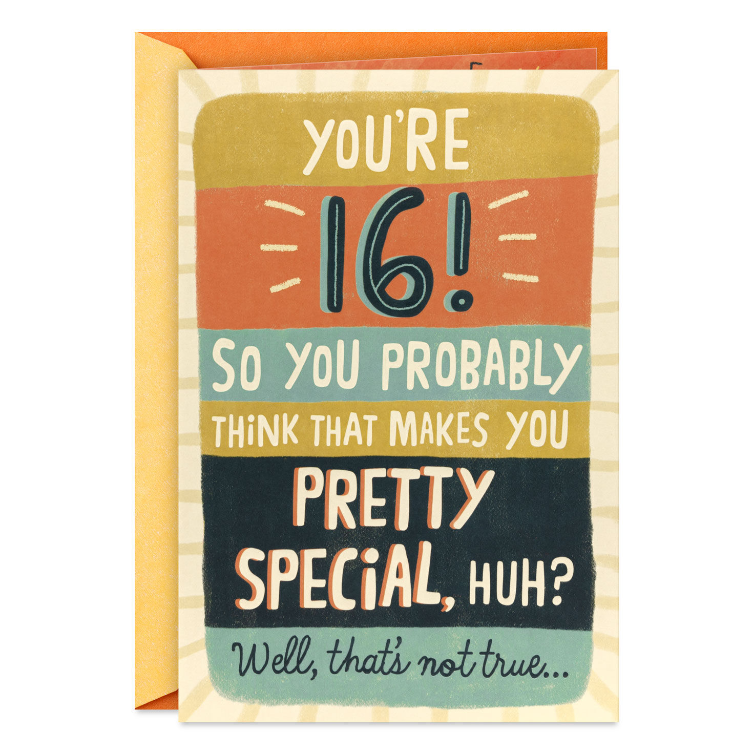 Pretty Special All the Time 16th Birthday Card