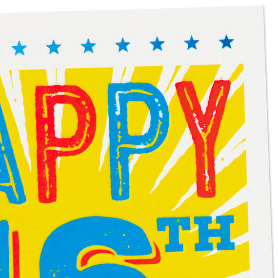 Here's to a Great Year 16th Birthday Card, , large image number 4