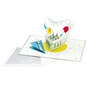 Hooray Cake and Balloons 3D Pop-Up Birthday Card, , large image number 2