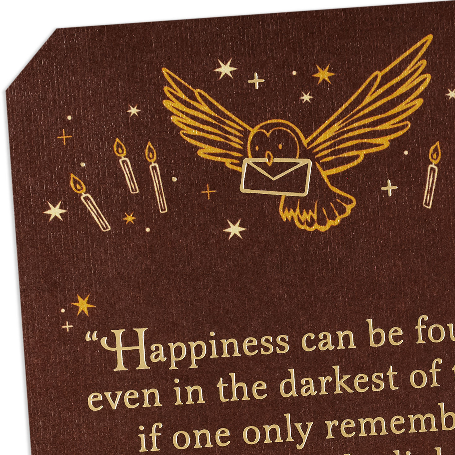 Harry Potter Hedwig Encouragement Card Card Front Detail image number 4