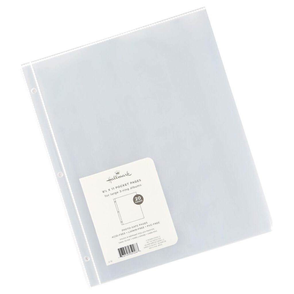 Large 3Ring Recipe Organizer Album Refill Pages Recipe Organizers