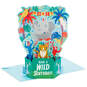 Wild Animal Party Boxed Pop-Up Birthday Cards, Pack of 8, , large image number 1