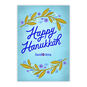 Pretty Floral Flat Hanukkah Photo Card, , large image number 5